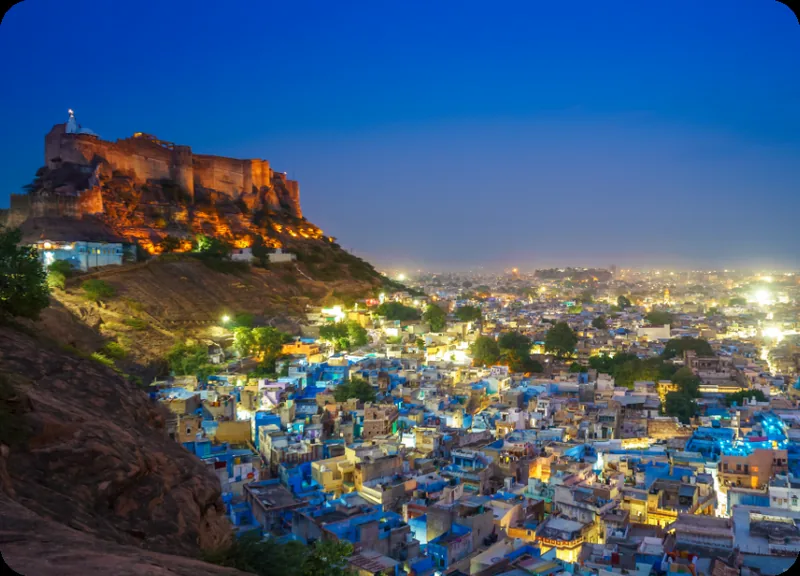 Jodhpur in Blue